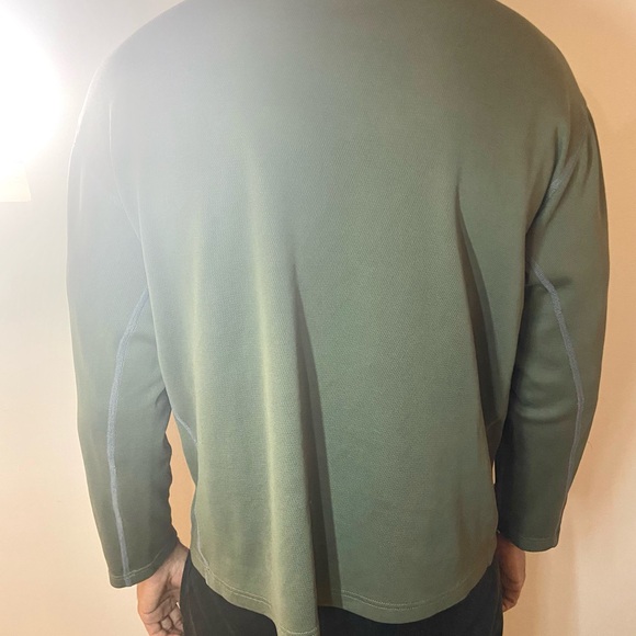 Used The North Face green Large Long sleeve , Punk Outdoor y2k Green - Picture 9 of 11
